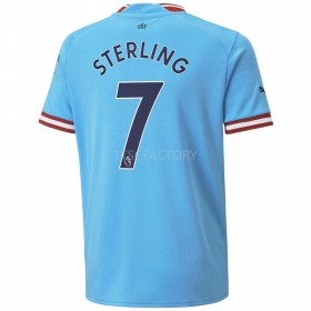 Manchester City Sterling 7 Maglia Prima 2022/2023 Manica Corta